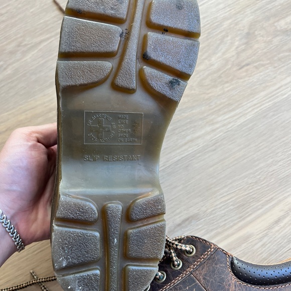 Dr. Martens Melissa Women’s Size 7 Brown Casual Lace Up Oxford Shoes - Picture 4 of 6